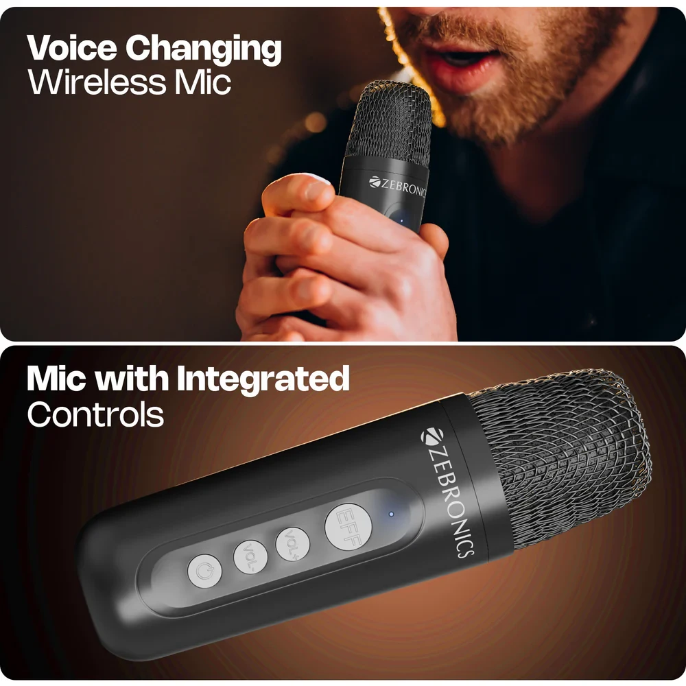 Zebronics Bluetooth Speaker with Mic 14w Sound Feast 110 view 5